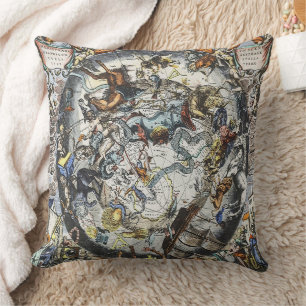Sky Constellations hemelkaart Kussen
