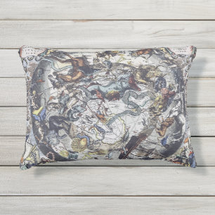 Sky Constellations kaart Buitenkussen