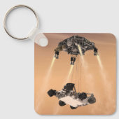 Sky Crane manoeuvre tijdens Curiosity's Mars afdal Sleutelhanger (Voorkant)