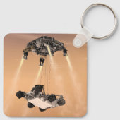 Sky Crane manoeuvre tijdens Curiosity's Mars afdal Sleutelhanger (Achterkant)