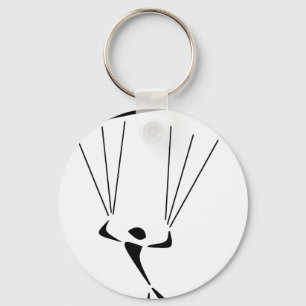 SKY DIVE PINK SLEUTELHANGER
