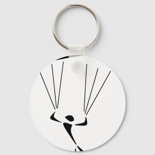 SKY DIVE PINK SLEUTELHANGER (Voorkant)
