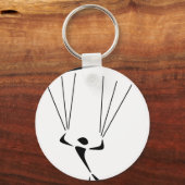 SKY DIVE PINK SLEUTELHANGER (Voorkant)