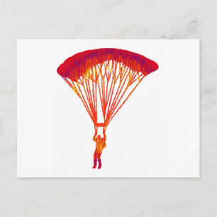 SKY DIVE TRUTH BRIEFKAART