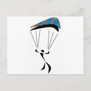 SKY DIVE ZONED BRIEFKAART