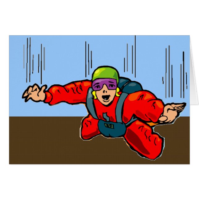 Sky Diver (Voorkant Horizontaal)