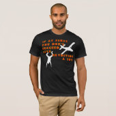 Sky Diving T-shirt (Voorkant volledig)