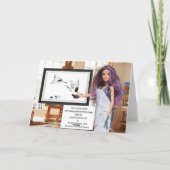 Sky diving with Santa. Kaart (Achterkant)