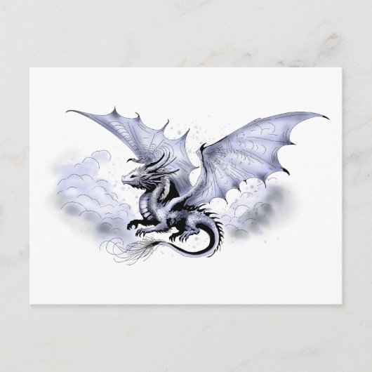 Sky Dragon Briefkaart (Voorkant)