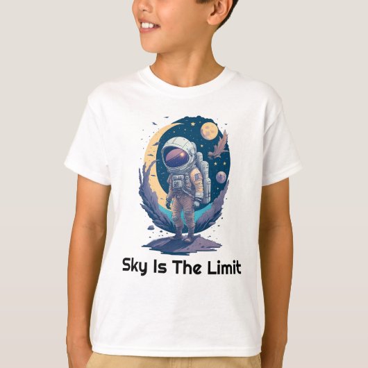 Sky est le T-Shirt Astronaut Limit Parfait cadeau (Devant)