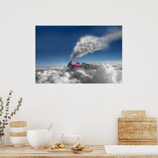 Sky Express Poster (Keuken)