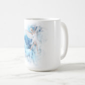 Sky Faerie Asparas en Unicorn Vignette Koffiemok (Voorkant rechts)