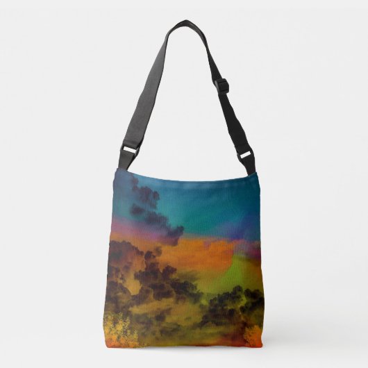 Sky Fantasy Crossbody Tas (Voorkant)