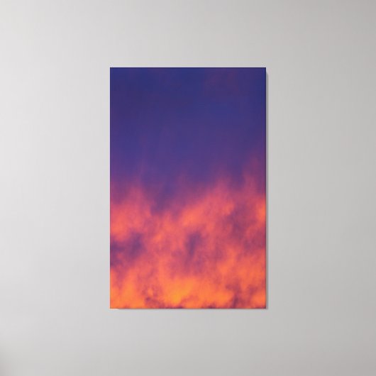 Sky Fire Canvas Afdruk (Voorkant)