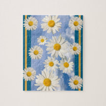 Sky full of daisies puzzle.