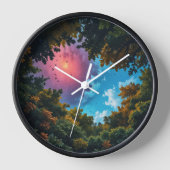 Sky herfst Wall Clock (Voorkant)