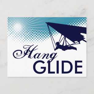 sky high hang glide briefkaart