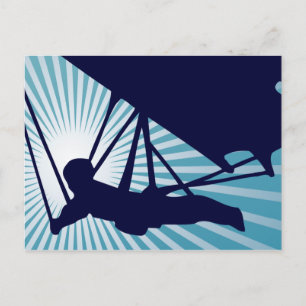 sky high hang gliding briefkaart