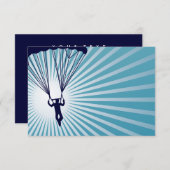 sky high skydiver kaart (Voorkant / Achterkant)