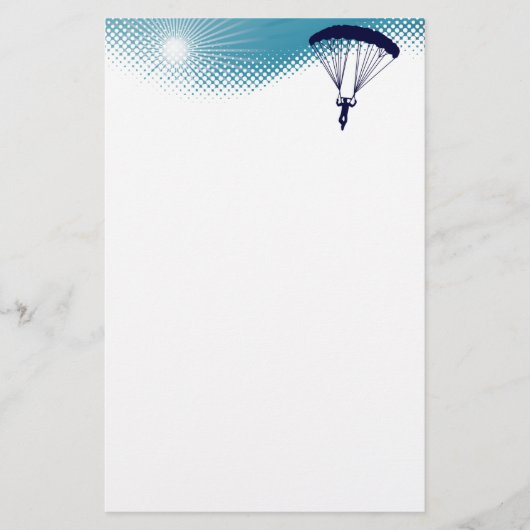 sky high skydiving briefpapier (Voorkant)