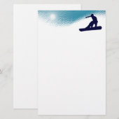 sky high snowboard briefpapier (Voorkant / Achterkant)