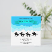 Sky High Sprints Annual Derby Party Invitation (Debout devant)