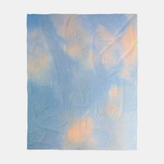 Sky Hue Sky, Fleece Deken, Medium 50 "x 60" (Voorkant)