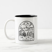 Sky is de Limit Treehouse Coffee Mok (Links)