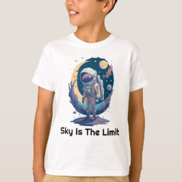 Sky is het Limit Astronaut T-Shirt Perfect cadeau