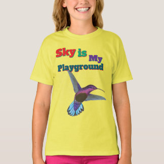 Sky is My Playground T-shirt pour la conception d’