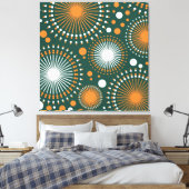  Sky Joy Fireworks Fiesta Canvas Afdruk (Insitu (Slaapkamer))