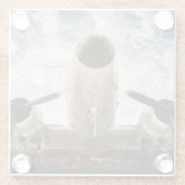 Sky Legend Glazen Onderzetter (Achterkant)