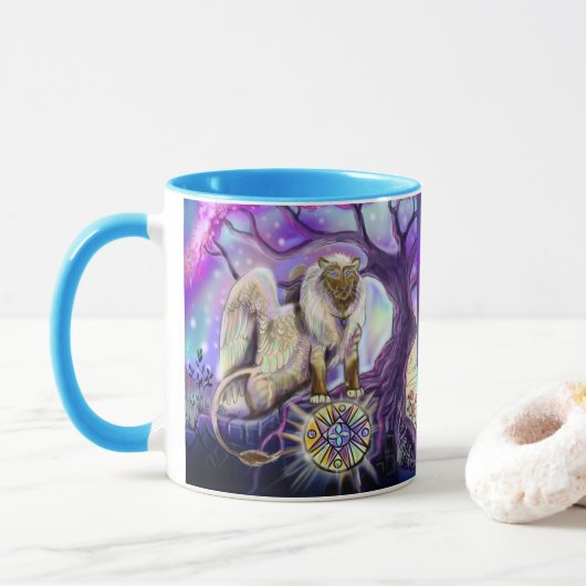 Sky Lion~ mug (Avec donut)