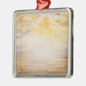 Sky Lotus Metalen Ornament (Links)