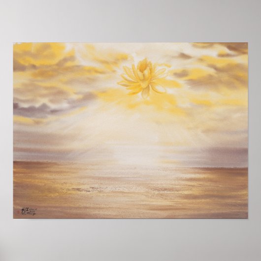 Sky Lotus Poster (Voorkant)