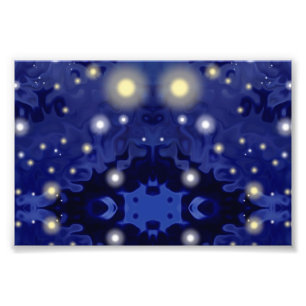 Sky of Life 47.Y geweldig maar dom abstract Foto Afdruk