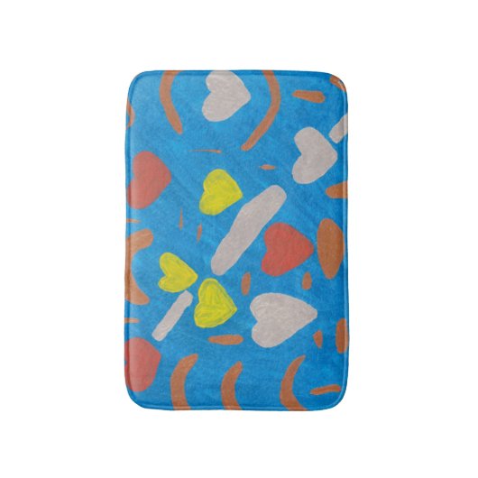 Sky of Love Bath Mat (Voorkant Verticaal)