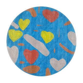 Sky of Love Cutting Board Snijplank