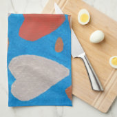 Sky of Love Kitchen Towel Theedoek (Quarter Fold)