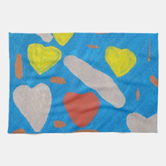 Sky of Love Kitchen Towel Theedoek (Horizontaal)