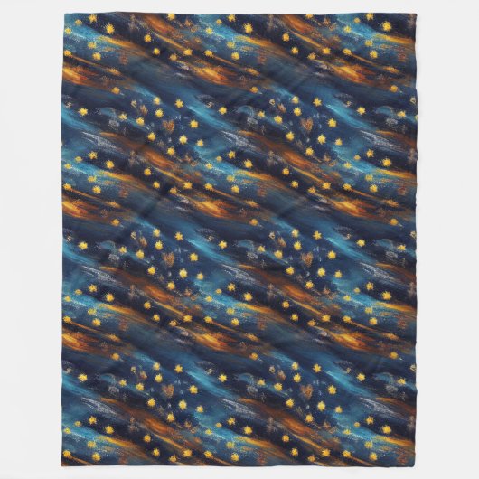 Sky of Stars Fleece Deken (Voorkant)