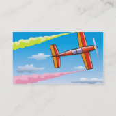 Sky Plane Visitekaartje (Achterkant)