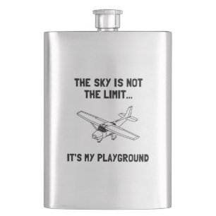 Sky Playground Plane Heupfles