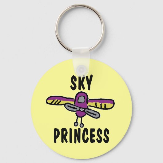 Sky Princess Sleutelhanger (Voorkant)