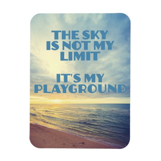 Sky Quote Magneet (Verticaal)
