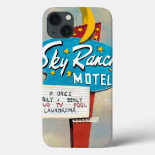 Sky Ranch Motel Sign iPhone 13 Hoesje