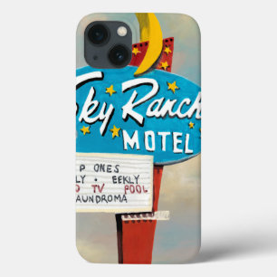 Sky Ranch Motel Sign iPhone 13 Hoesje