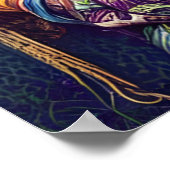 Sky Road Walker Native American Fantasy Art Poster (Hoek)