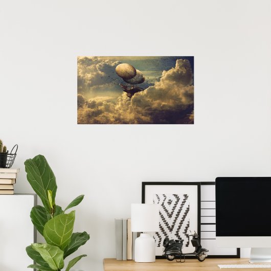 Sky Ship Poster (Thuiskantoor)