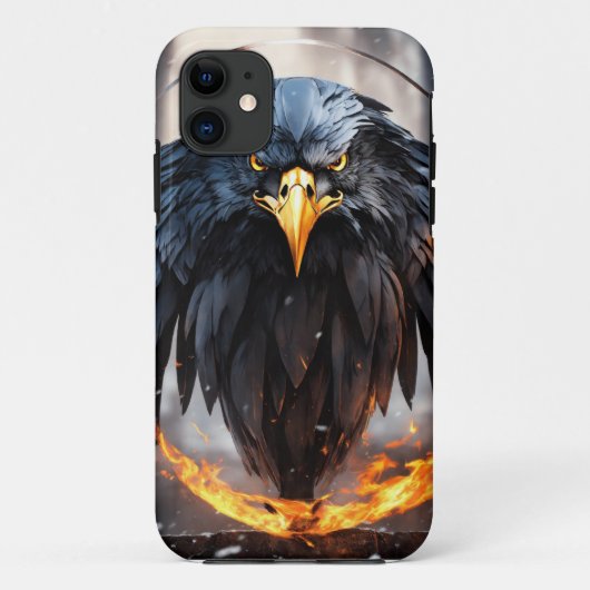"Sky Soevereiniteit: Majestic Eagle iPhone Case" Case-Mate iPhone Case (Achterkant)